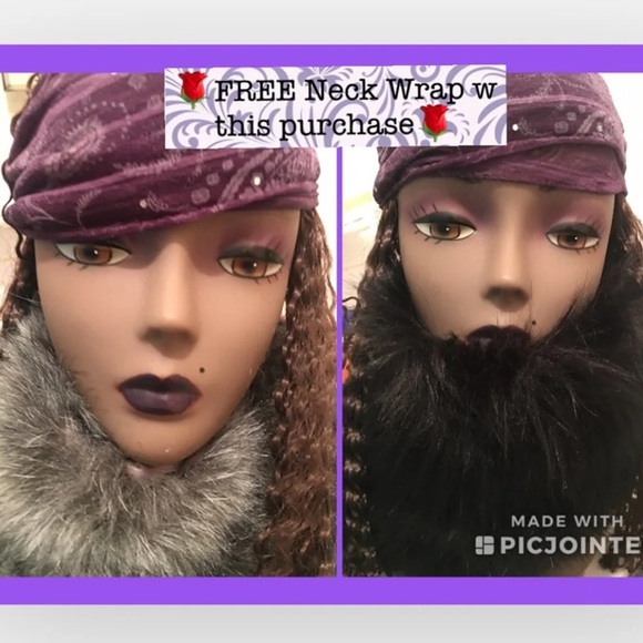 Design History Fur Vest Sweater Sleeves. Flows in the wind like your hair. GORG - Picture 3 of 11